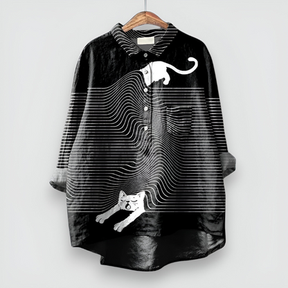 Evrim™ | Stijlvol Bedrukt Blouse