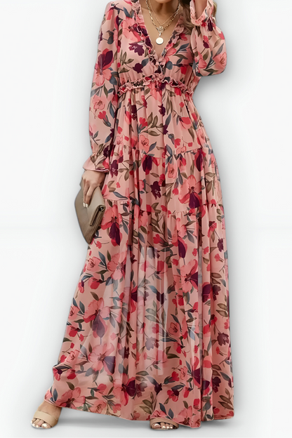 Marleen™ | Stijlvolle Bloemenjurk