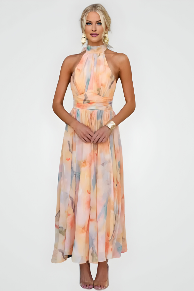 Peach™ | Gekleurde Jurk