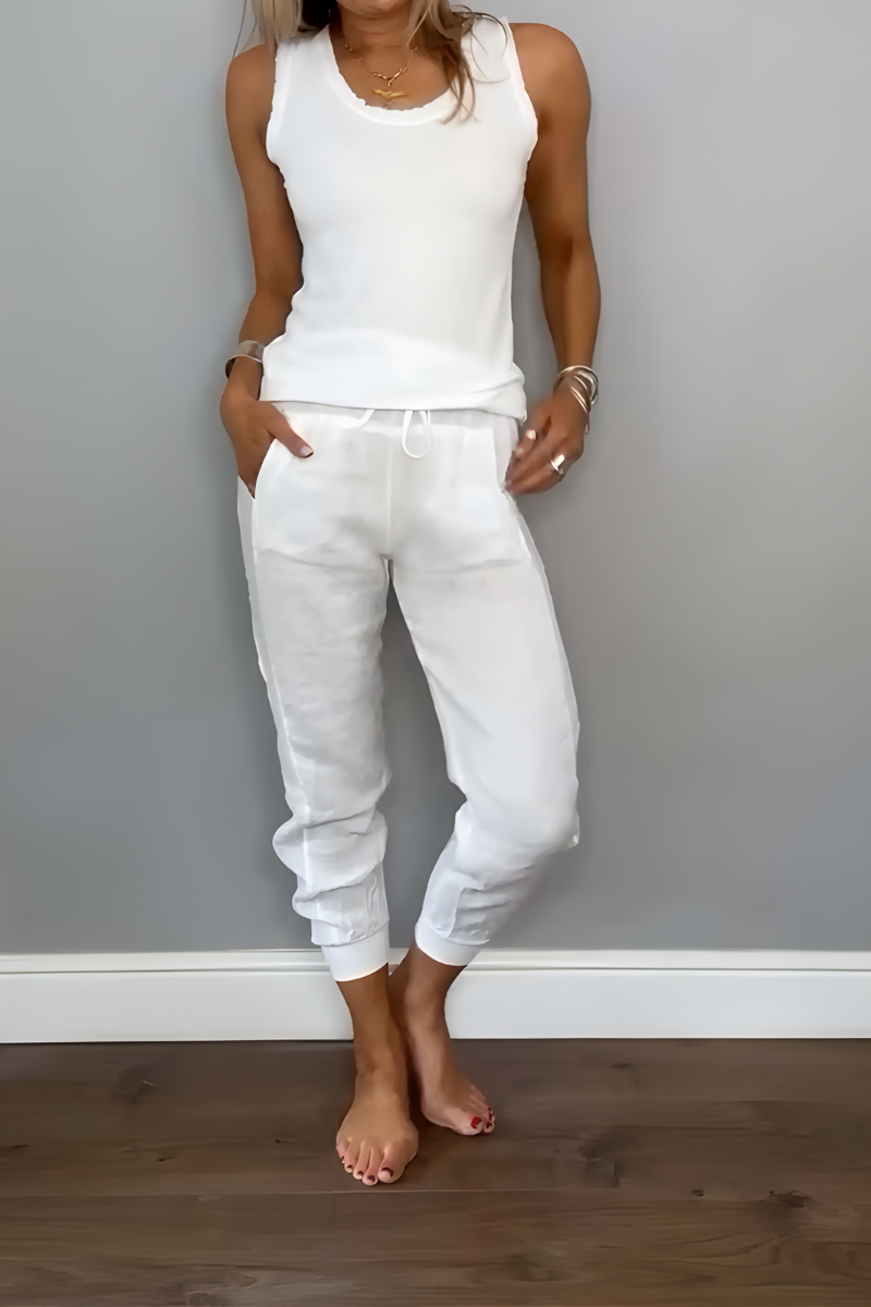 Simone™ | Comfortabele Linnen Set