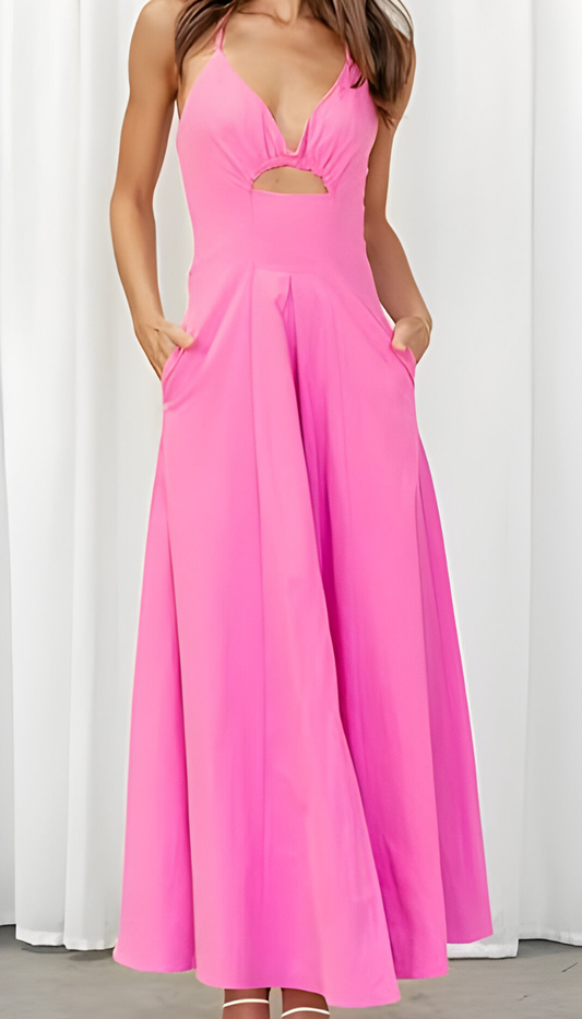 Camila™ | Elegante zomerjurk met cut-out detail