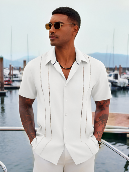 Luca™ | Relaxed Fit Linnen Zomerhemd