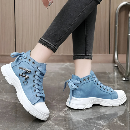 Maryam™ | Casual Alledaagse Denim Sneakers