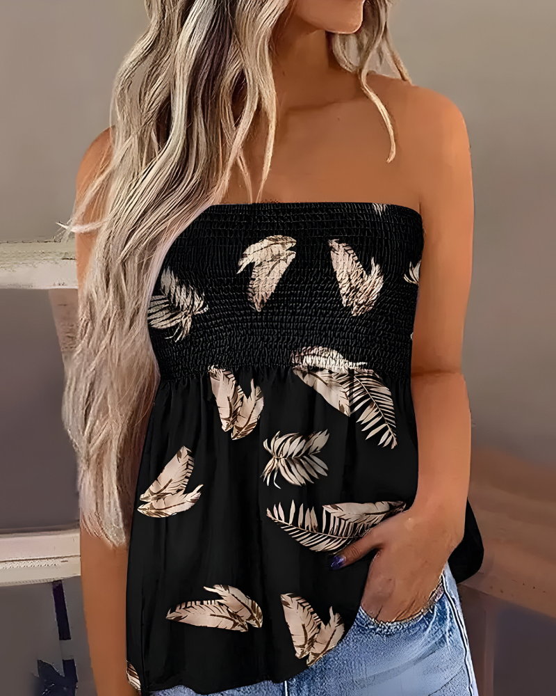 Roos™ | Strapless Flowy Tube Top – Plus Size Fit