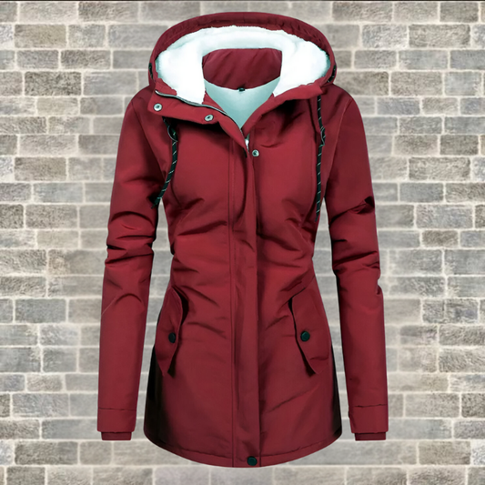 Angela™ | Geplooide Winterjas