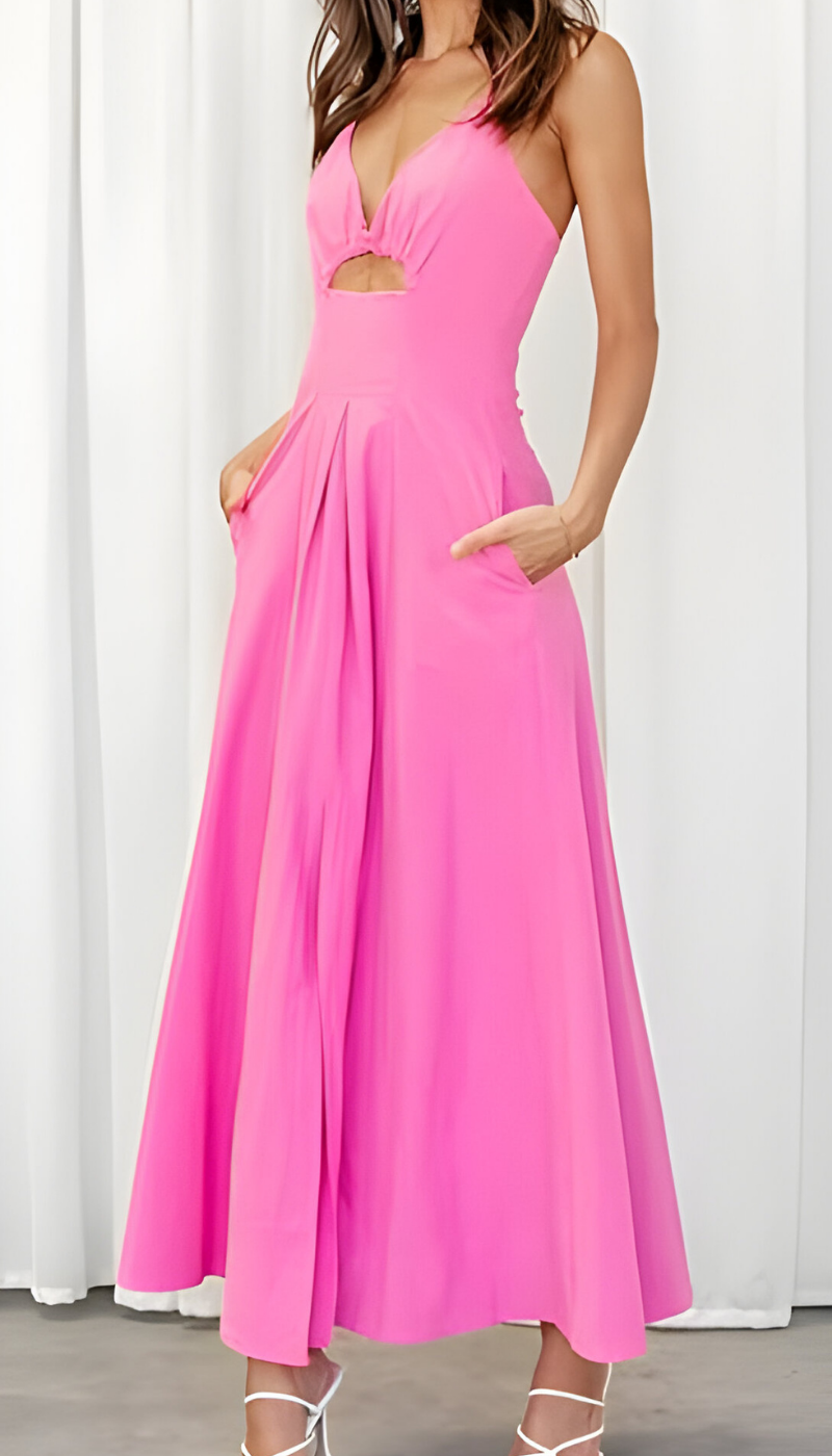 Camila™ | Elegante zomerjurk met cut-out detail