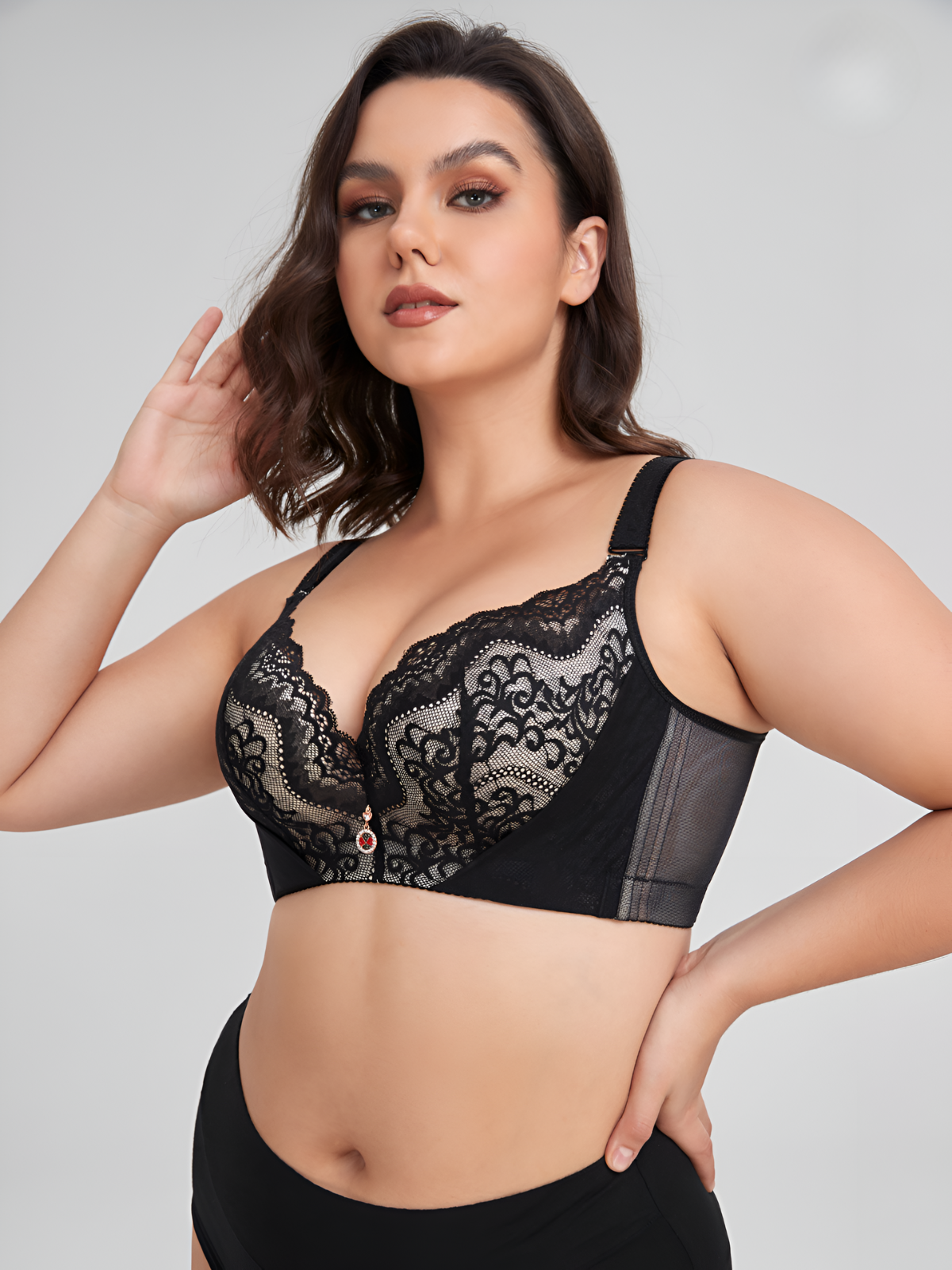 Noor™ Push-up bh met kant