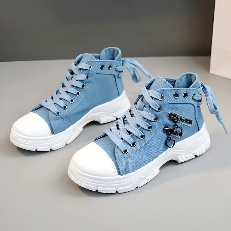 Maryam™ | Casual Alledaagse Denim Sneakers