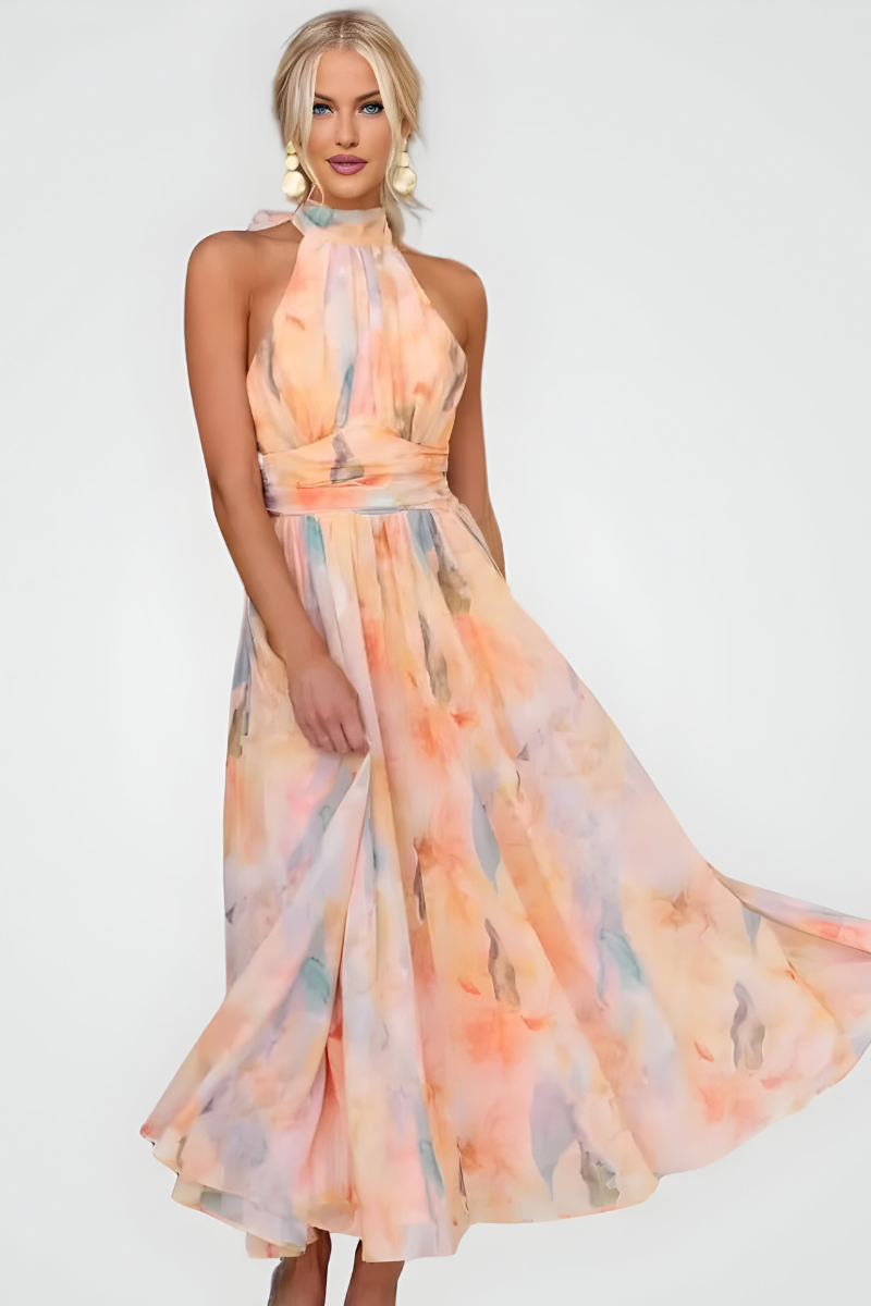 Peach™ | Gekleurde Jurk