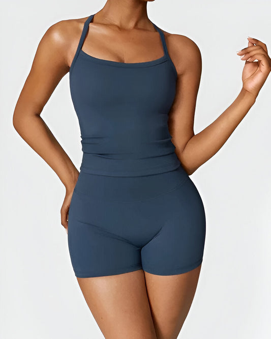 Elin™ | Naadloze Pasvorm Shorts & Tank Set