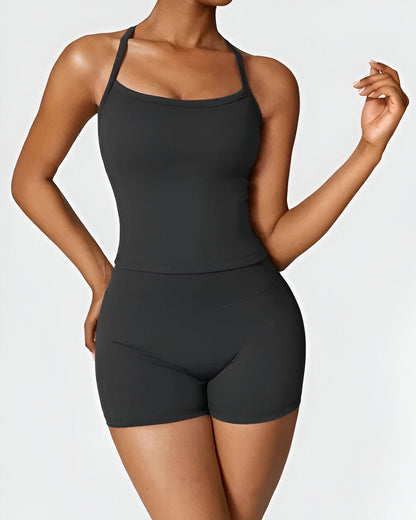 Elin™ | Naadloze Pasvorm Shorts & Tank Set