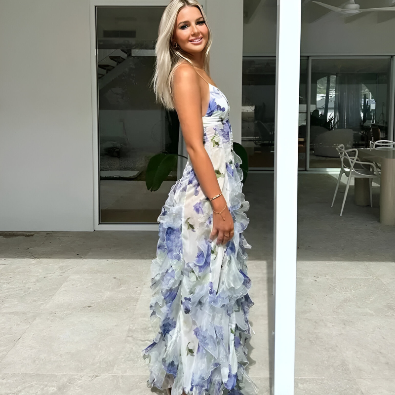 Elena™ | Elegante Jurk met Print
