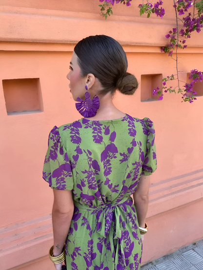 Laura™ | Wikkeljurk met V-hals