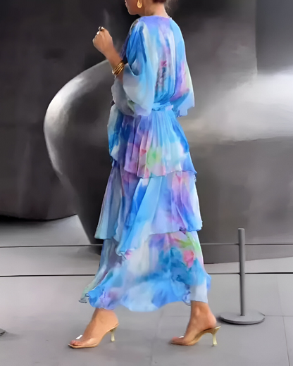 Hannah™  | Elegante jurk met bloemenpatroon