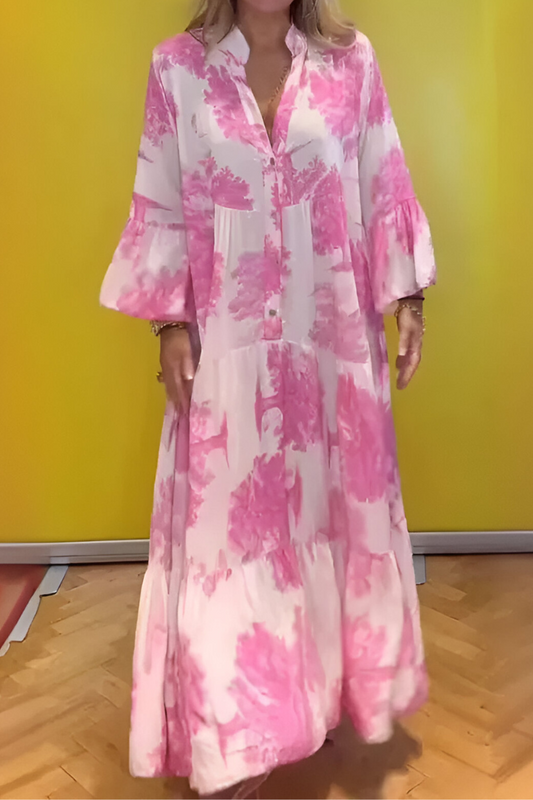 Rosa™ | Elegante bloemenjurk