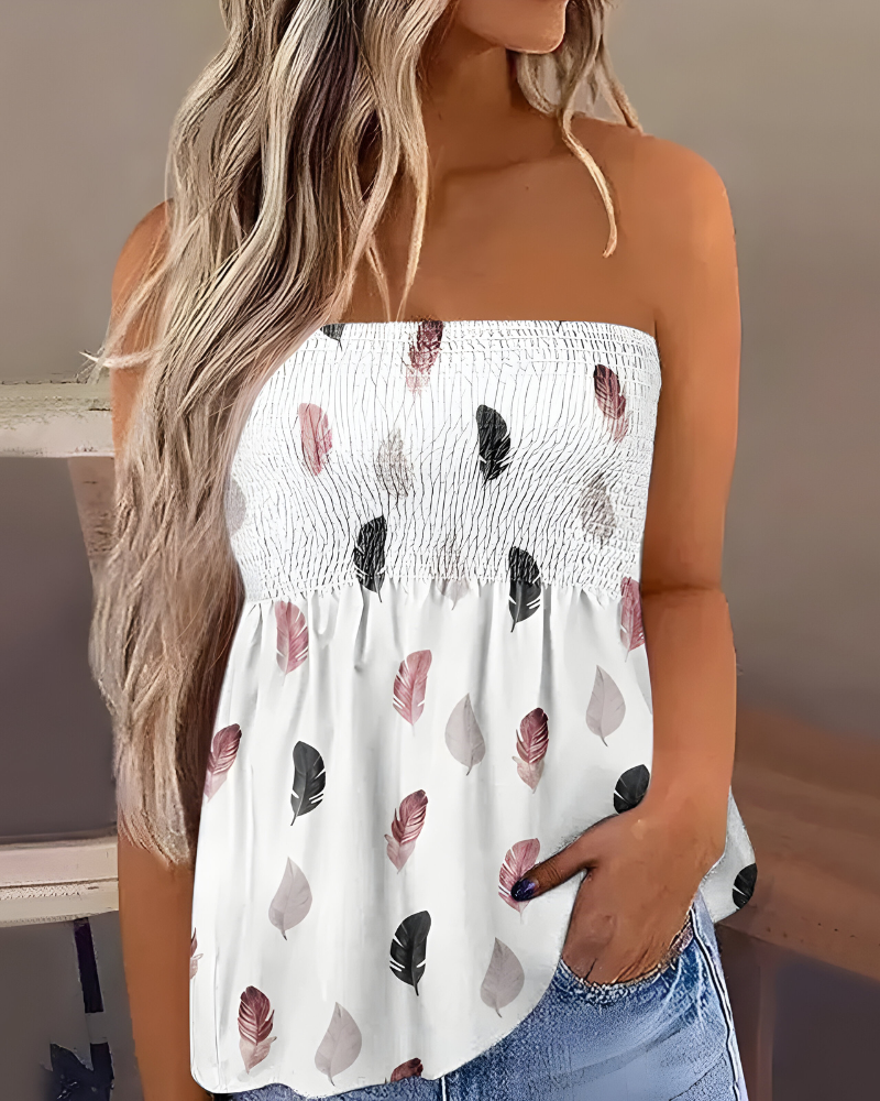 Roos™ | Strapless Flowy Tube Top – Plus Size Fit