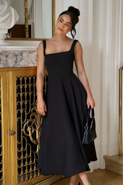 Amelia™ | Tijdloze Midi-jurk