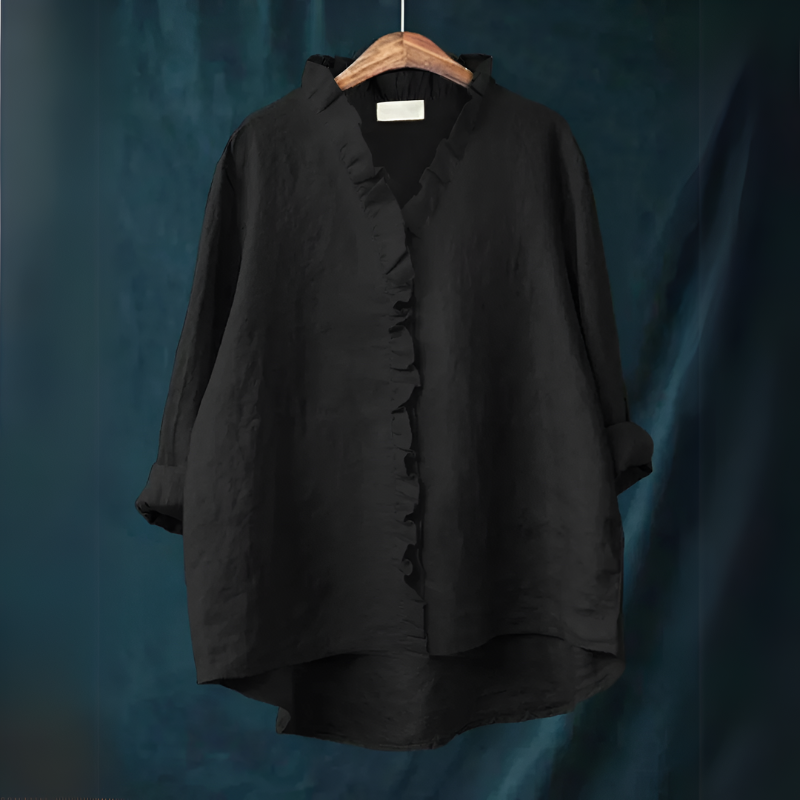 Silke™ | Klassieke Ruches Blouse
