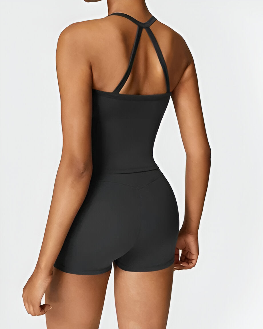 Elin™ | Naadloze Pasvorm Shorts & Tank Set
