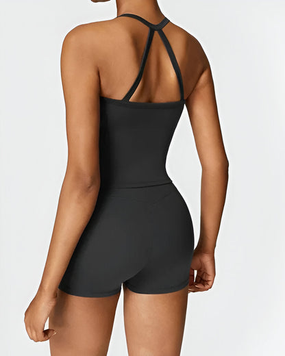 Elin™ | Naadloze Pasvorm Shorts & Tank Set