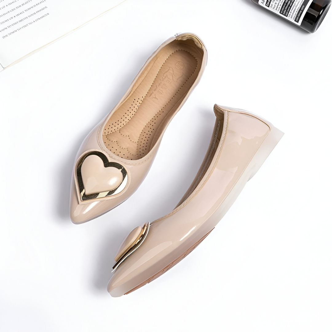 Amora™ | Ballerina's met Hartdetail