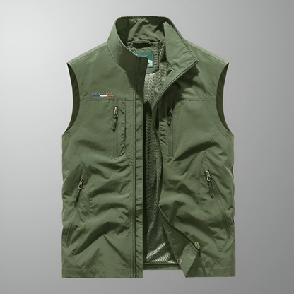 Mees™ | Ademend Cargo Bodywarmer met Meerdere Zakjes