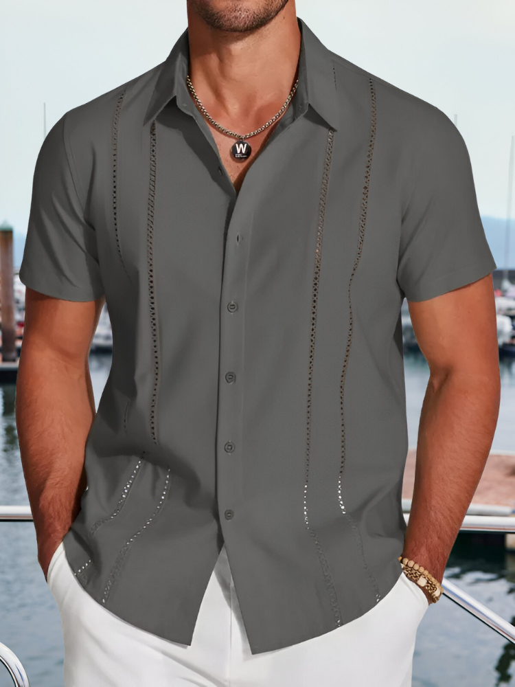 Luca™ | Relaxed Fit Linnen Zomerhemd