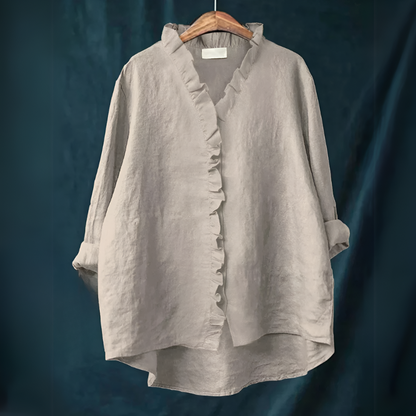 Silke™ | Klassieke Ruches Blouse