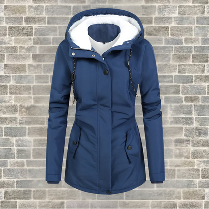 Angela™ | Geplooide Winterjas