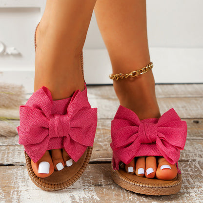 Ella™ | Comfortabele slippers met strik