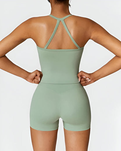 Elin™ | Naadloze Pasvorm Shorts & Tank Set
