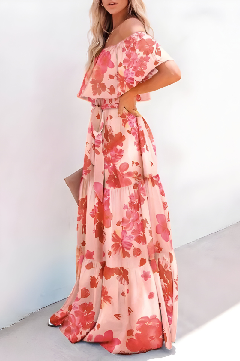 Milou™ | Pluss Size Boho Stippen Jurk