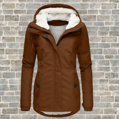 Angela™ | Geplooide Winterjas