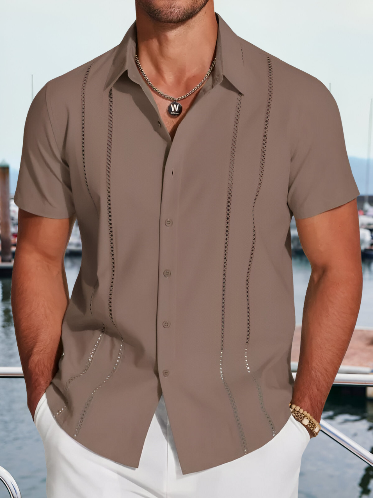 Luca™ | Relaxed Fit Linnen Zomerhemd