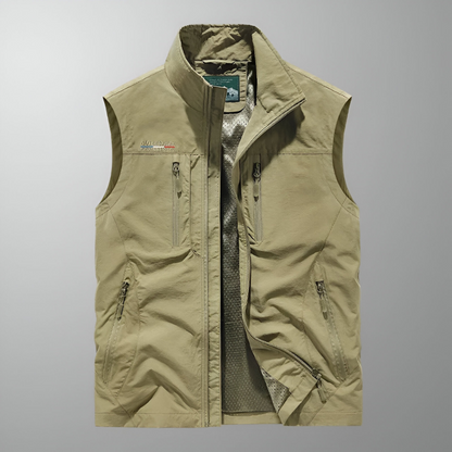 Mees™ | Ademend Cargo Bodywarmer met Meerdere Zakjes
