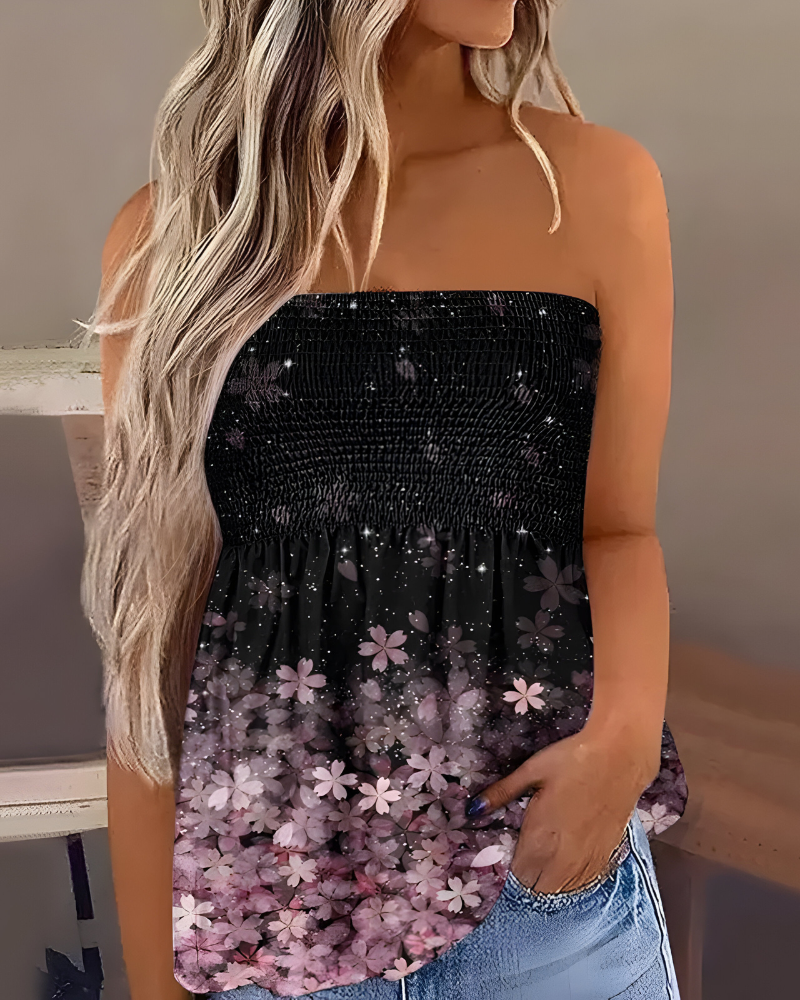 Roos™ | Strapless Flowy Tube Top – Plus Size Fit