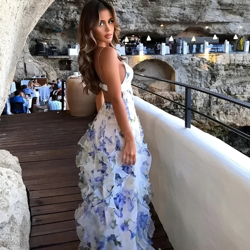 Elena™ | Elegante Jurk met Print