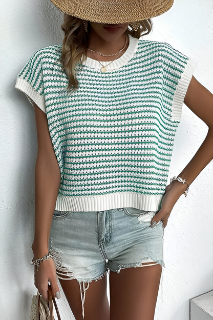 Liv™ | Mouwloze gebreide top