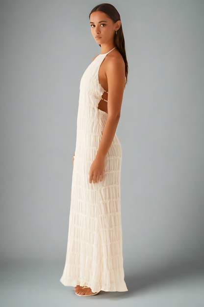 Yara™ | Halter Maxi Jurk