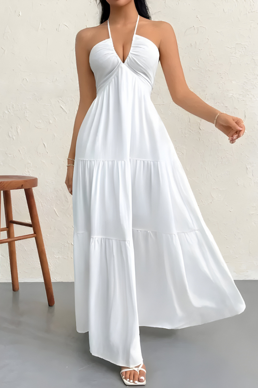 Isa™ | Maxi Jurk met Halternek