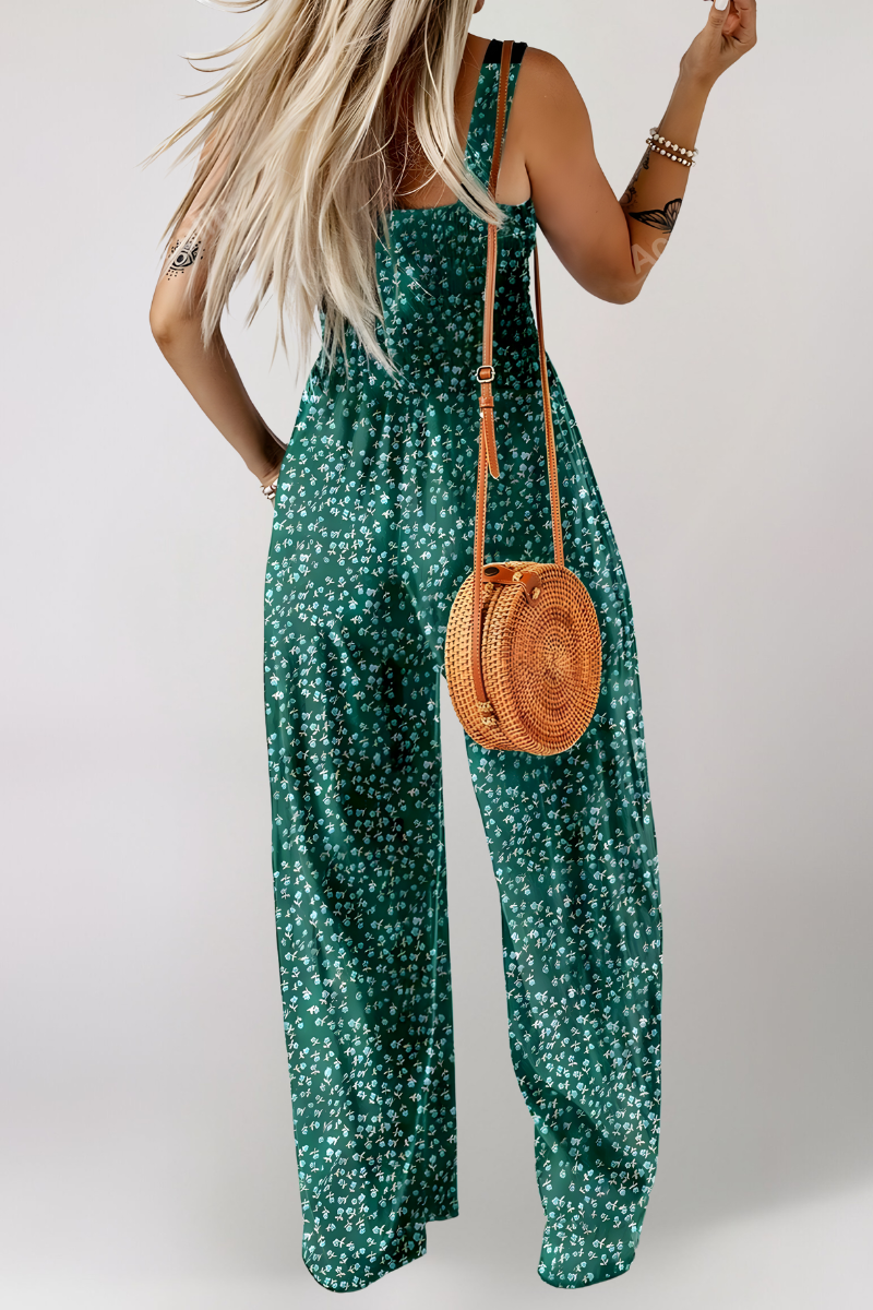 Mila™ | Mouwloze Jumpsuit met Bloemenprint