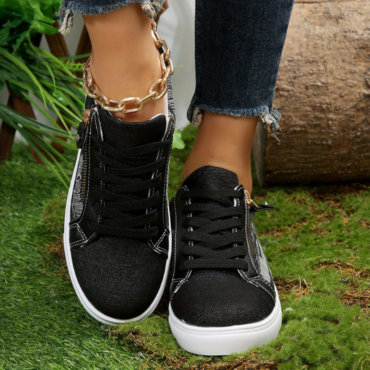 Jade™ | Orthopedische Schoenen met spijkerstof