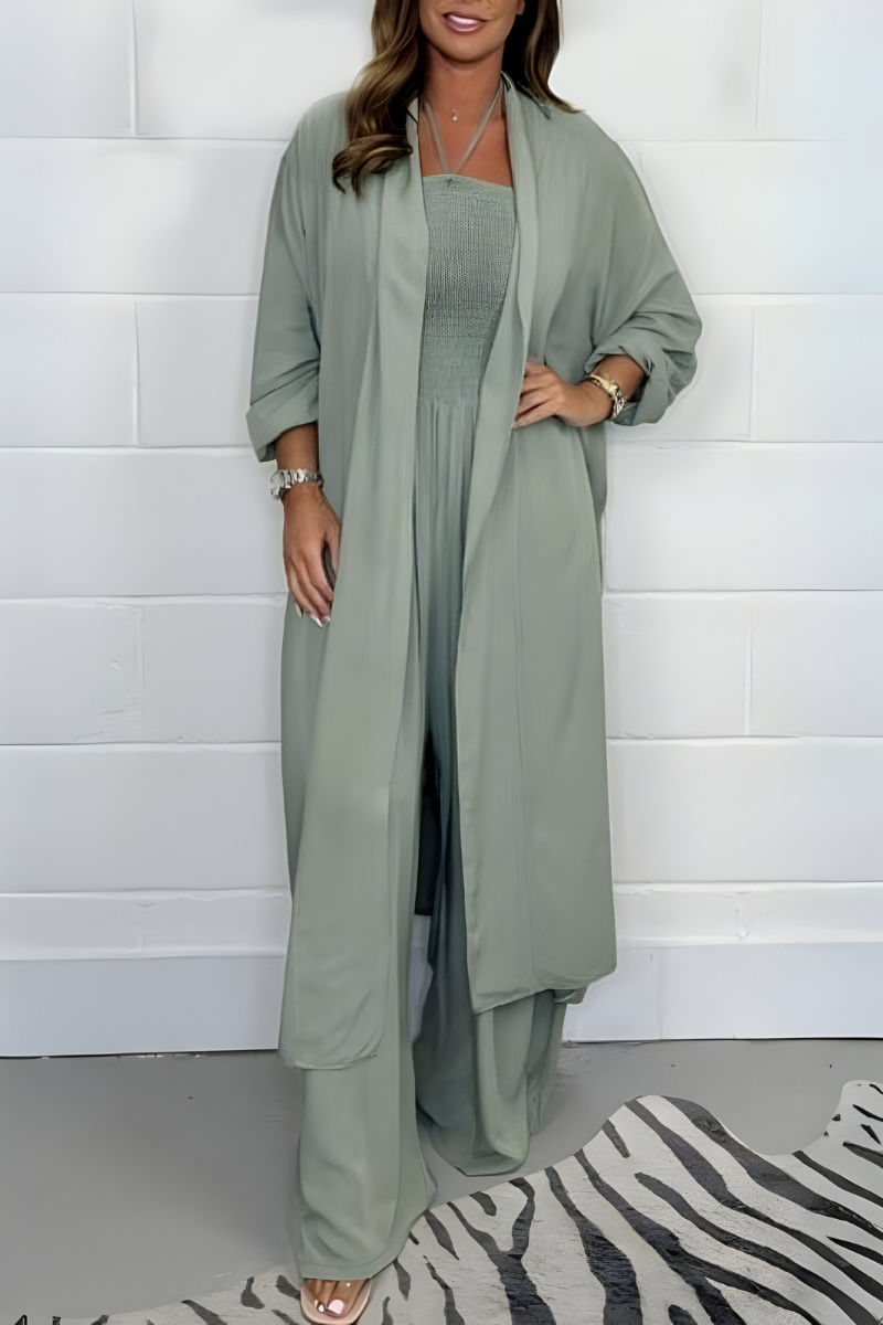 Gabriella™ | Zomer Set met Wijde Pijpen