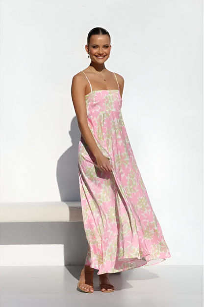 Tess™ | Zomerse Gestreepte Maxi Jurk