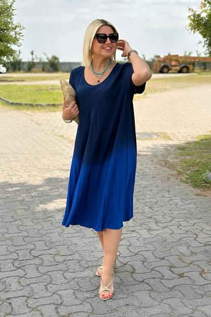 Elize™ | Zachte Ombre Maxi Jurk