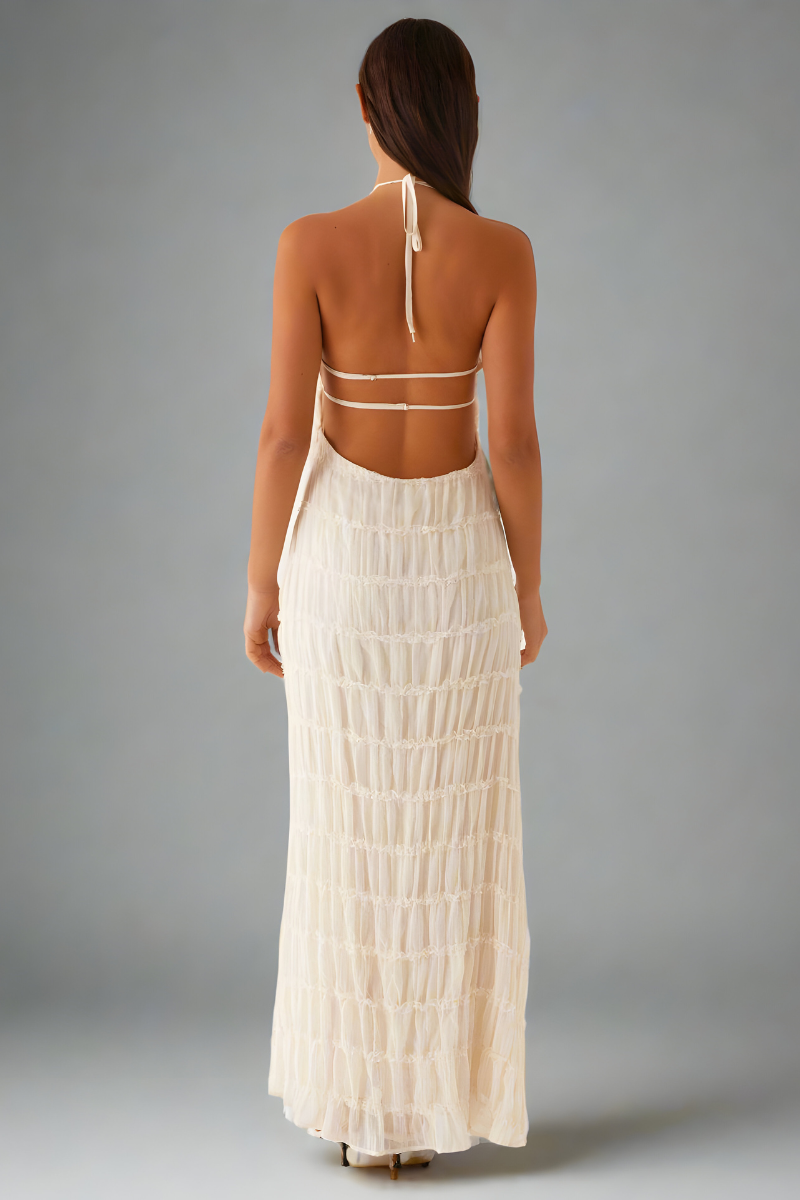 Yara™ | Halter Maxi Jurk
