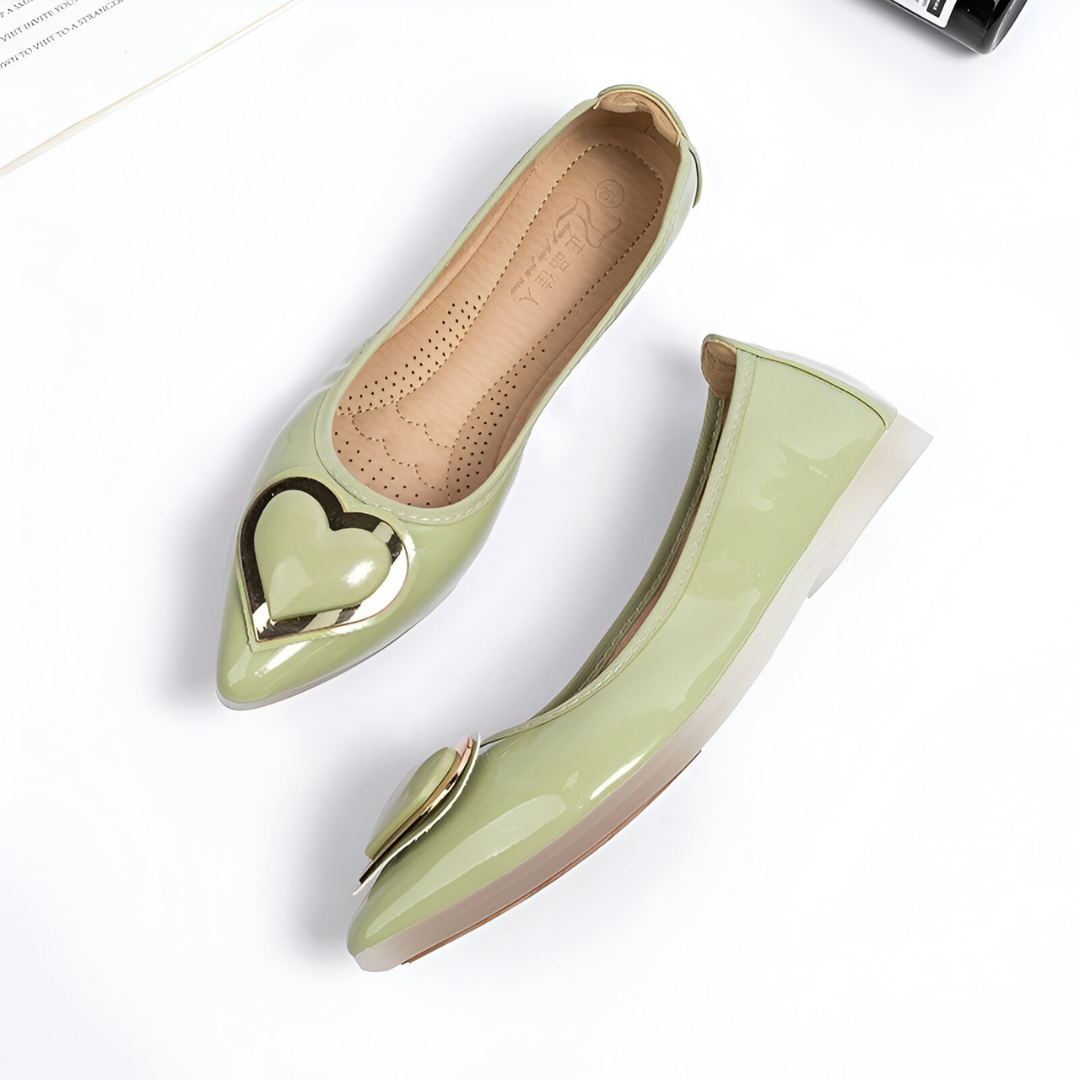Amora™ | Ballerina's met Hartdetail