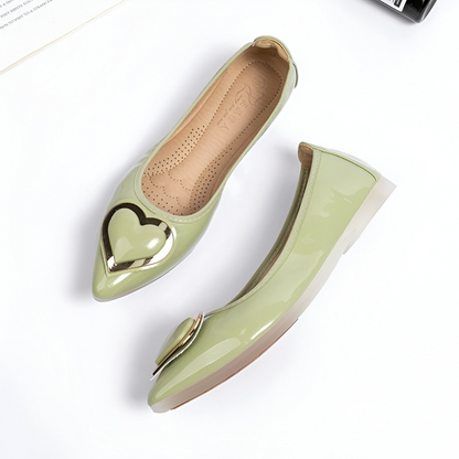 Amora™ | Ballerina's met Hartdetail