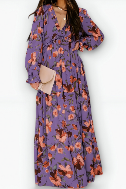 Marleen™ | Stijlvolle Bloemenjurk