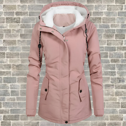 Angela™ | Geplooide Winterjas